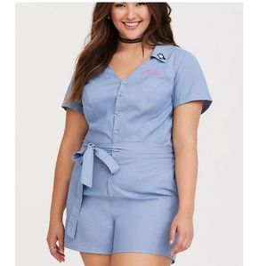 TORRID Betty Romper sz 18 Riverdale NEW